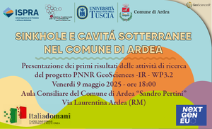 Sinkhole e Cavità Sotterranee nel comune di Ardea